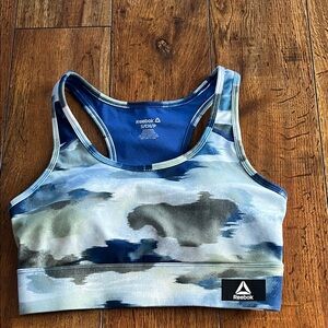 Reebok Multicolor Camouflage Sports Bra